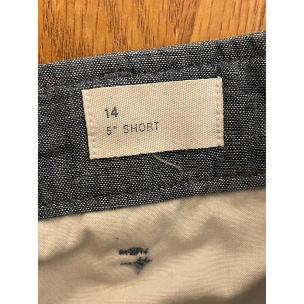 NEW GAP Women’s 5” Chambray Shorts Size 14 - Picture 3 of 7